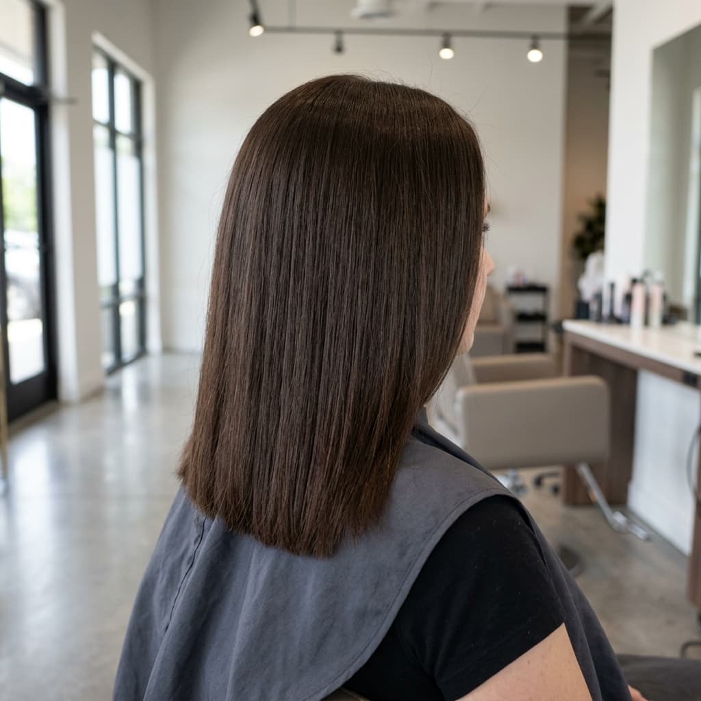 Before hair color